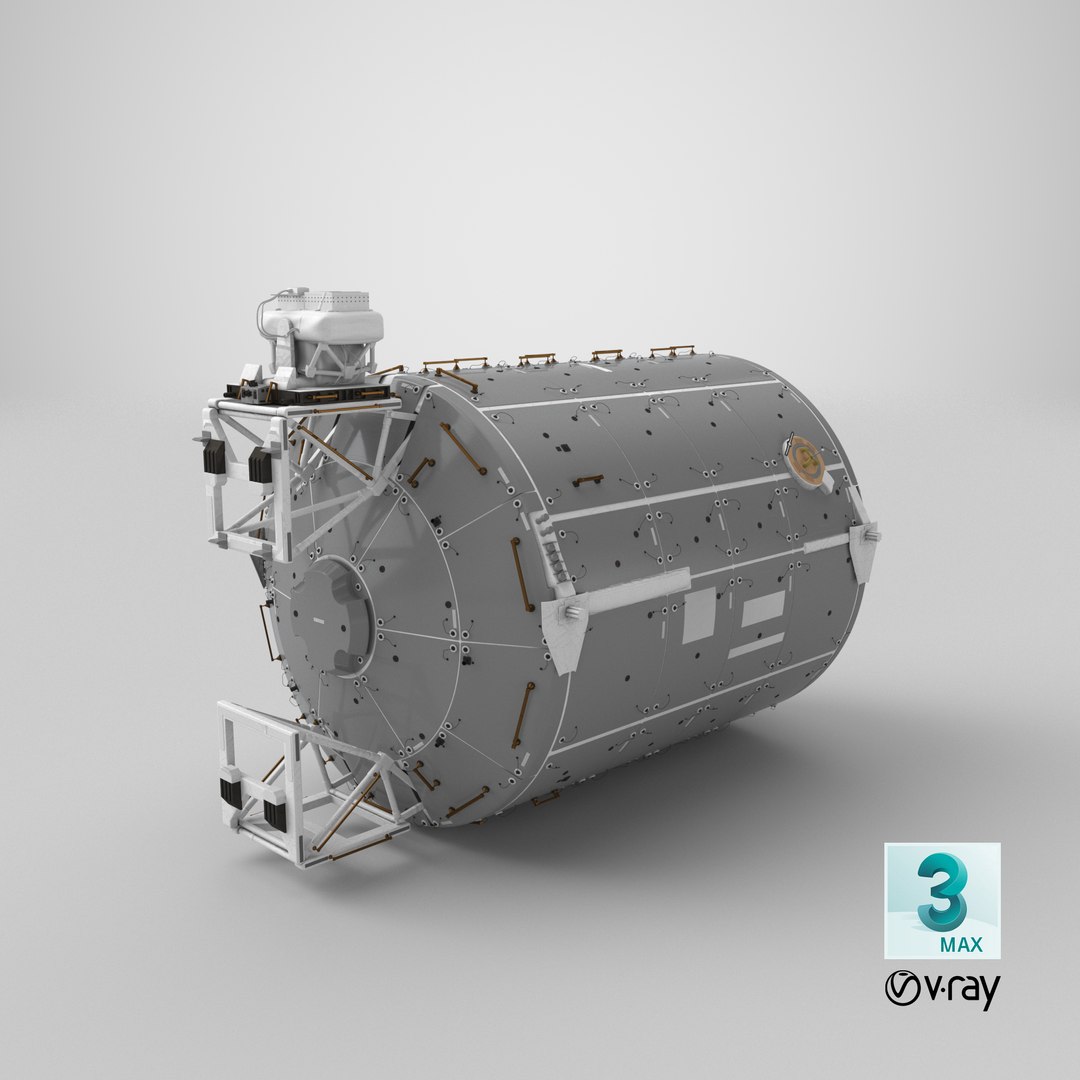 3D space module science laboratory model - TurboSquid 1509542