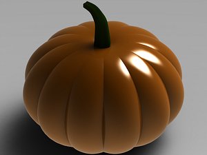 3D model 3D Art Surface Pumpkin