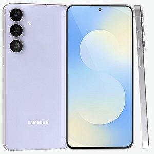 3D model Samsung Galaxy S25 FE Ice Blue