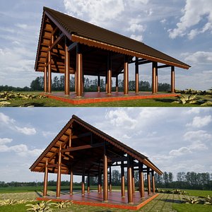 3D Pavilions model