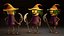 3D Stylized Scarecrow Character Pack