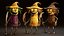 3D Stylized Scarecrow Character Pack