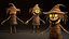 3D Stylized Scarecrow Character Pack