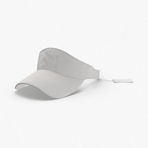 Baseball Hat Visor with Tag