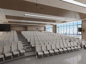 University Lecture Theatre 3D model