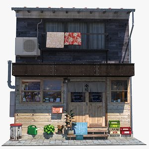 old tokyo diner 3D