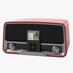3d model philips 245 radio