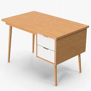 3D model Wooden Desk