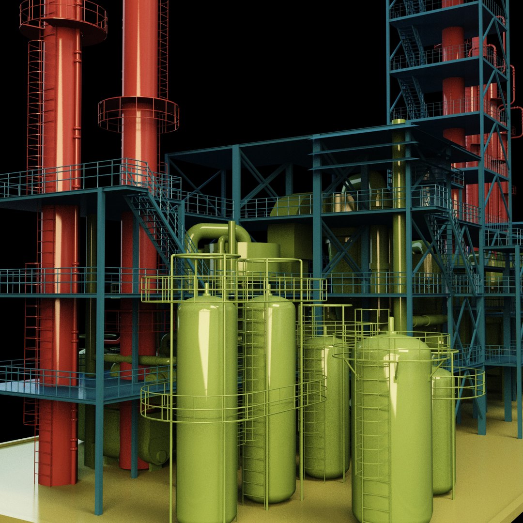 Factory Model - TurboSquid 1402018