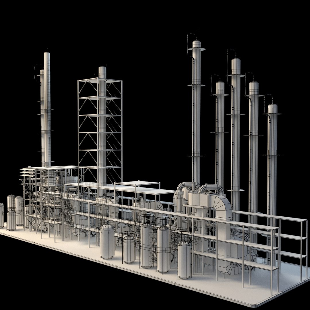 Factory Model - TurboSquid 1402018