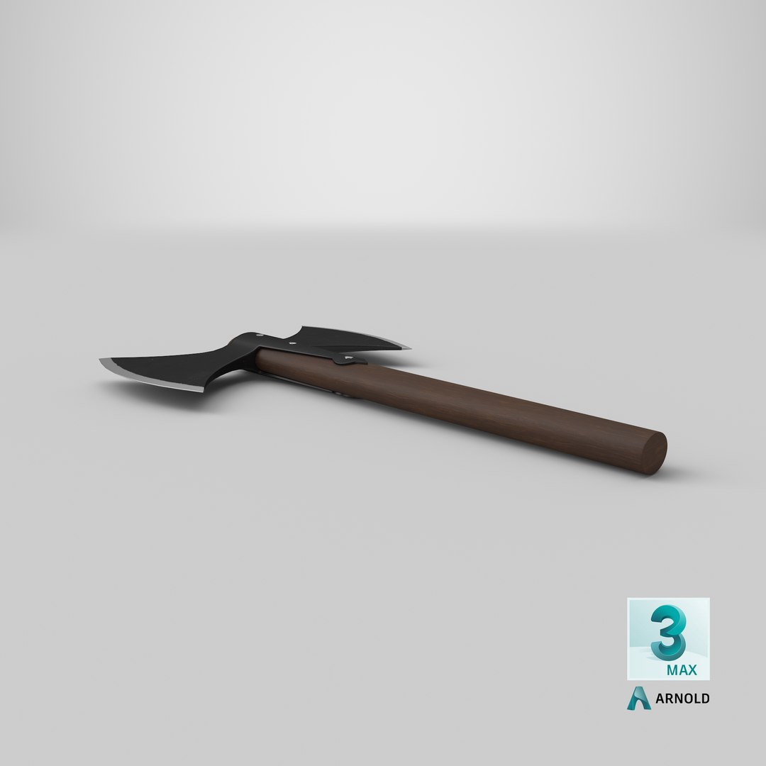 throwing double bladed axe weapon 3D model https://p.turbosquid.com/ts-thumb/7l/DrtIes/DJAygYie/stemcell_max_arnold_render/png/1603114823/1920x1080/fit_q87/d016f561cb6dcd70ed4516b0683be2f21d28ccea/stemcell_max_arnold_render.jpg