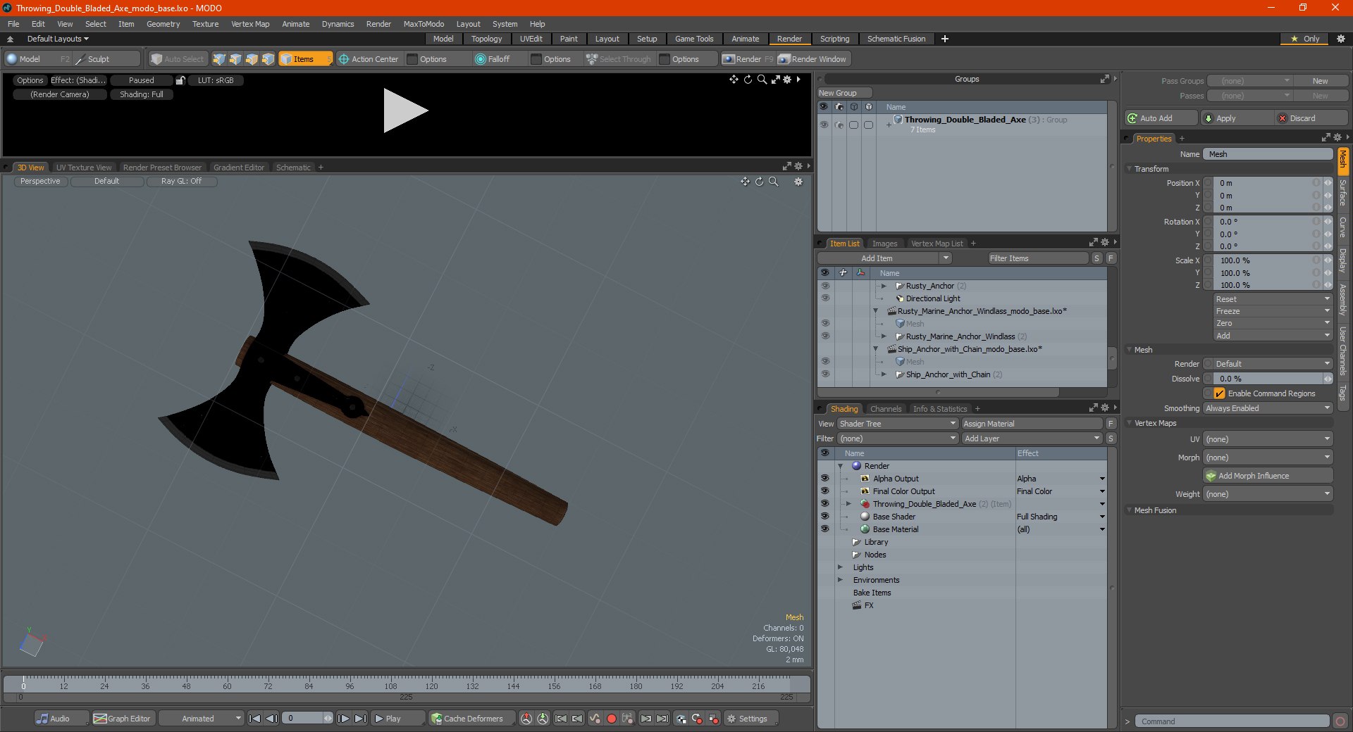 throwing double bladed axe weapon 3D model https://p.turbosquid.com/ts-thumb/7l/DrtIes/lE6uuDAM/throwingdoublebladedaxe3dmodel019/jpg/1599756342/1920x1080/fit_q87/21b47ca843889398de536b887beacc9f1766d891/throwingdoublebladedaxe3dmodel019.jpg