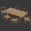 Carl Hansen Chair CH23 Обеденный стол CH327