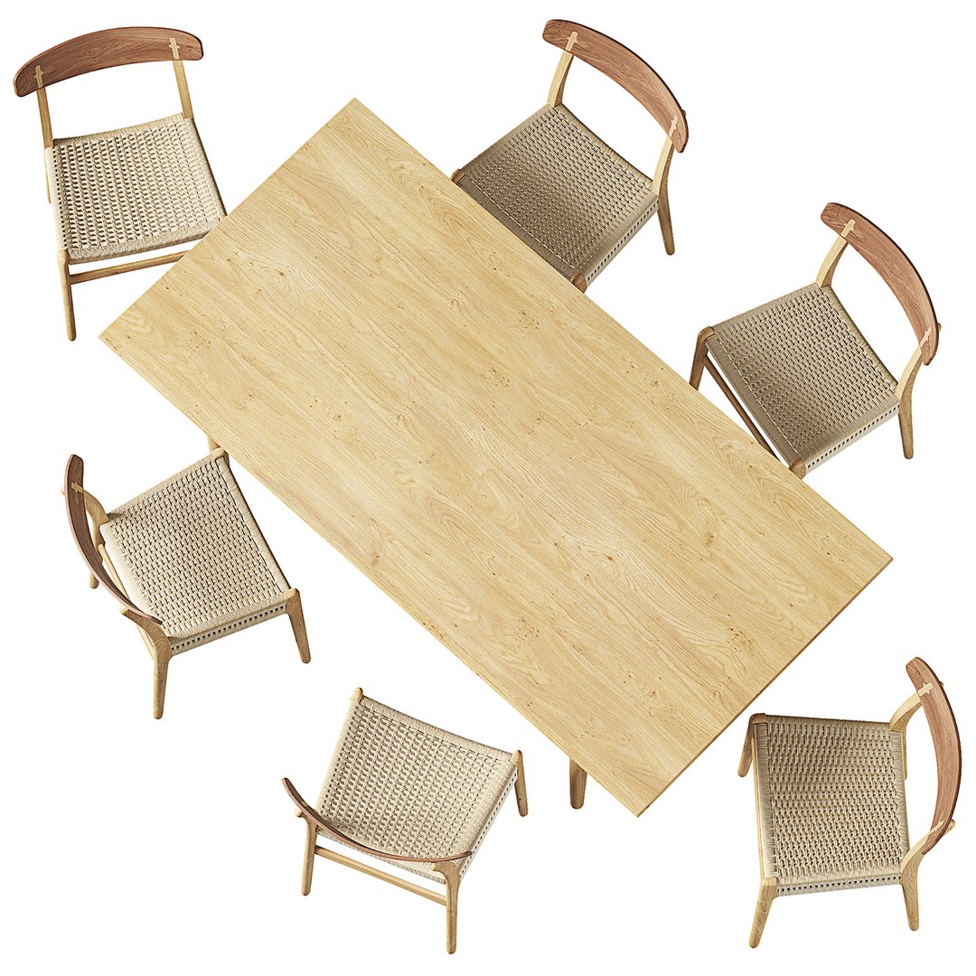 Carl Hansen Chair CH23 Dining Table CH327 3D model https://p.turbosquid.com/ts-thumb/7l/K4epGV/z3/3/jpg/1623157996/1920x1080/fit_q87/fac35d6906f1cf1cafb3854df0d83ffcf7bc2e9c/3.jpg