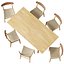 Carl Hansen Chair CH23 Обеденный стол CH327