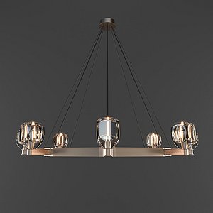 Jonathan Browning-Chartier Circular Chandelier