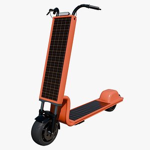 Solar Power Scooter