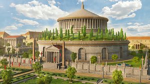 Mausoleum of Augustus complex 3D model