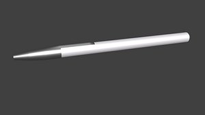 3D pens red black blue model