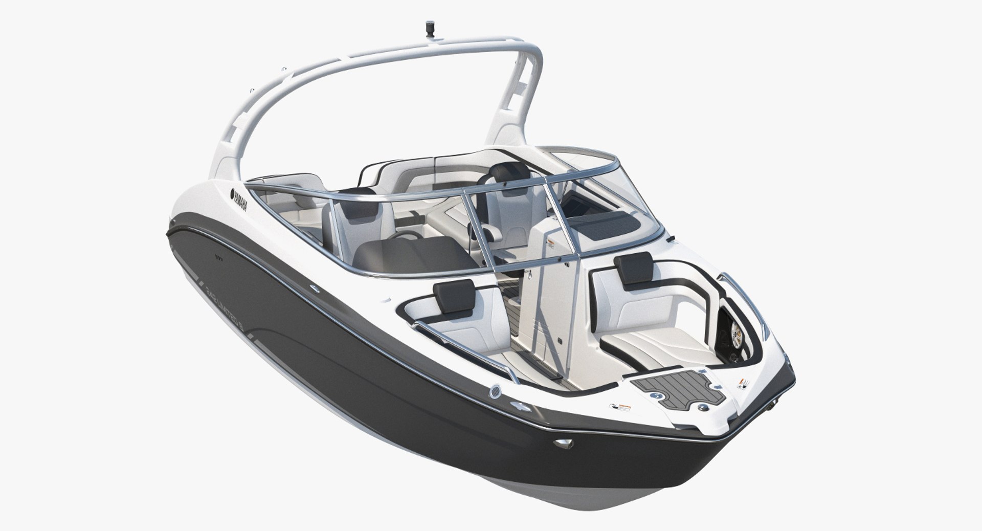 Sportboat Yamaha 242 Limited S 3D model preview