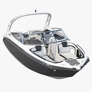 sportboat yamaha 242 limited 3D model