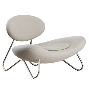 3D Meadow Lounge Chair by Woud model