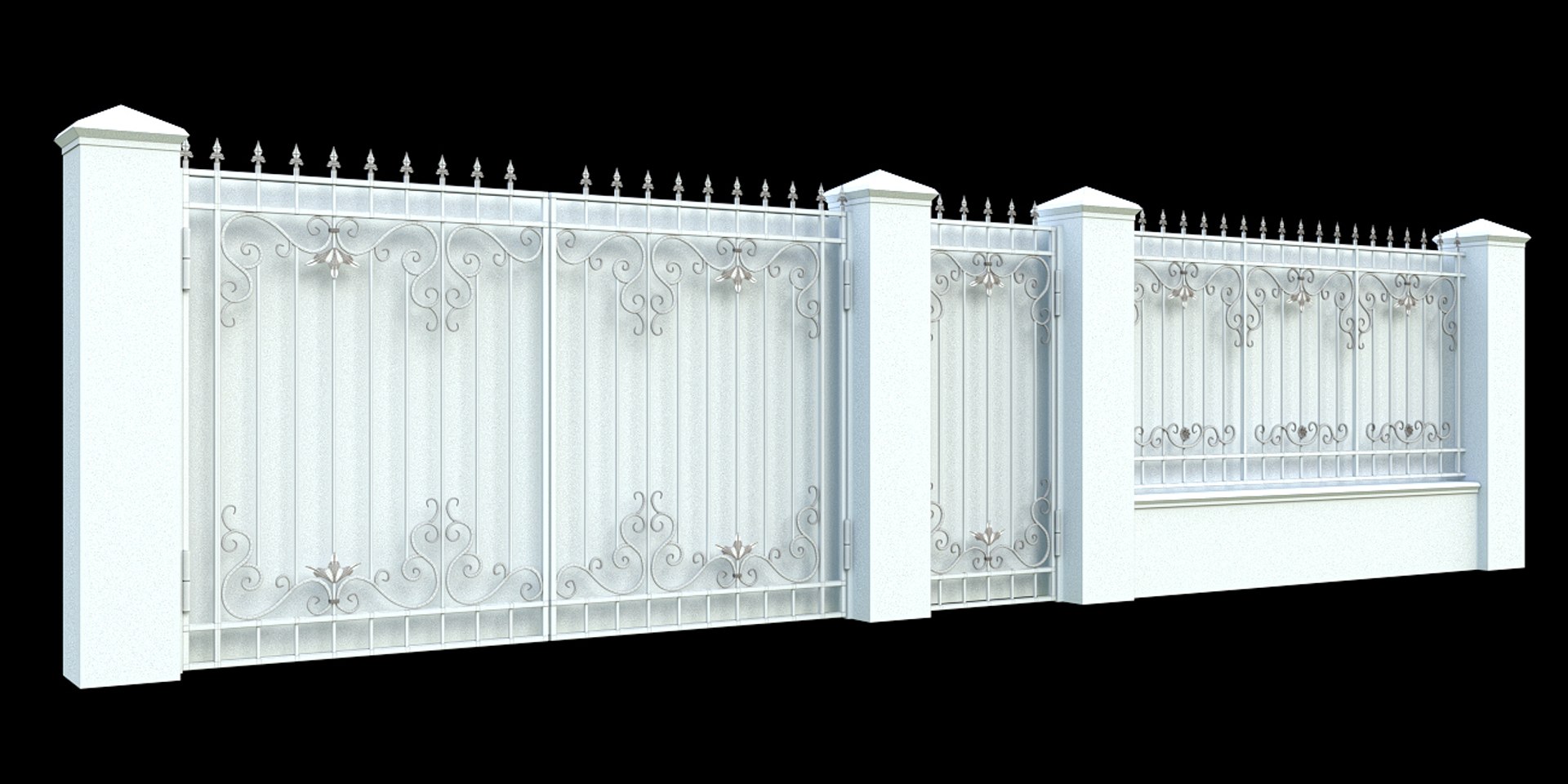 3D wrought iron gate fence https://p.turbosquid.com/ts-thumb/7l/dQHlAq/1xCtNMMY/setkacopy/jpg/1491408195/1920x1080/fit_q87/d6fff22aff2d6d8e26b4c09a8782a2fa7d0690b3/setkacopy.jpg