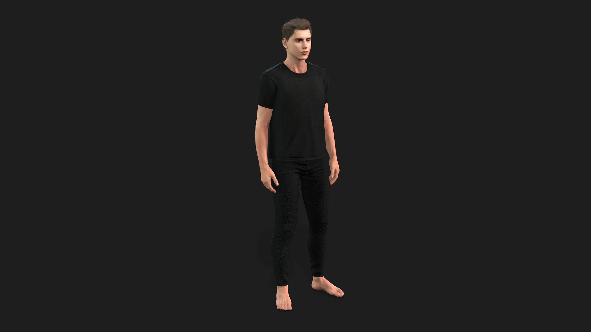 3D Realistic Rigged Male Character Model - TurboSquid 2315109
