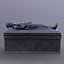 Medieval stone sarcophagus