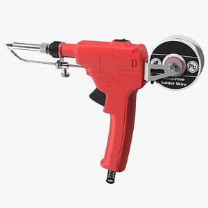 Soldering Iron Gun Red