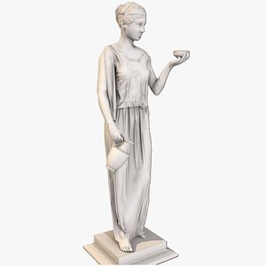 3D model statue sculpture ancient