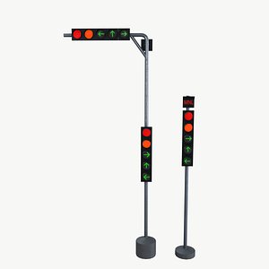 Traffic Light 3D model