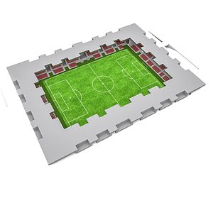 3d stadium arena model