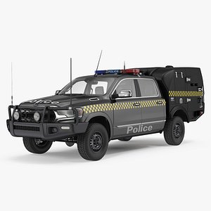 3D prisoner transport vehicle model
