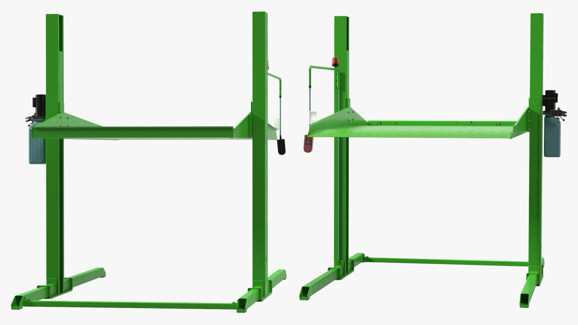 Two Post Parking Lift Rigged model https://p.turbosquid.com/ts-thumb/7m/FDgyvl/99/twopostparkingliftriggedmb3dmodel013/jpg/1714964417/1920x1080/fit_q87/b674b6f36c55ff8002ebeedcbc1dcf9d2412b37c/twopostparkingliftriggedmb3dmodel013.jpg