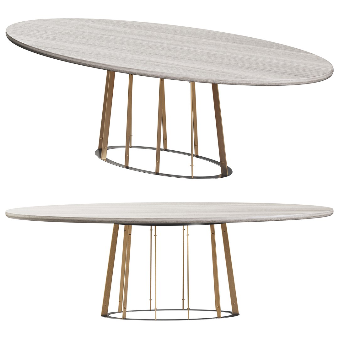 3D ANN DINING TABLE By Laskasas Model - TurboSquid 1957788