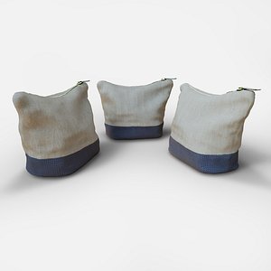 3D cosmetic bag
