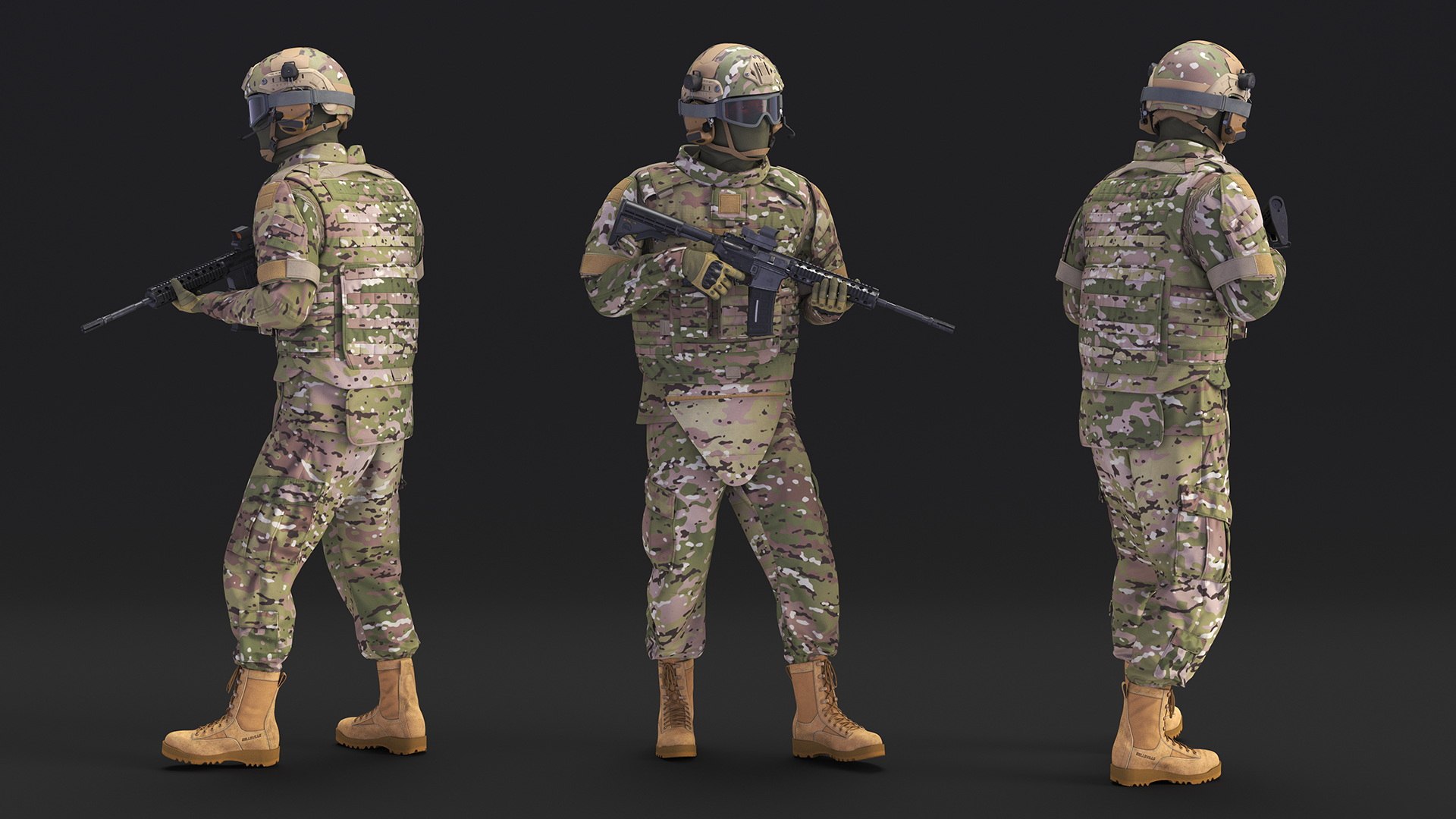 3D Army Soldier in Green Camo Rigged https://p.turbosquid.com/ts-thumb/7m/JPdz5v/N3/armysoldieringreencamoriggedmb3dmodel013/jpg/1723459218/1920x1080/fit_q87/3b0fc7ee049992c72167e2ea4bcad3bb28027f2b/armysoldieringreencamoriggedmb3dmodel013.jpg