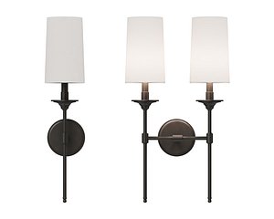 alder and ore jones sconce 3D model