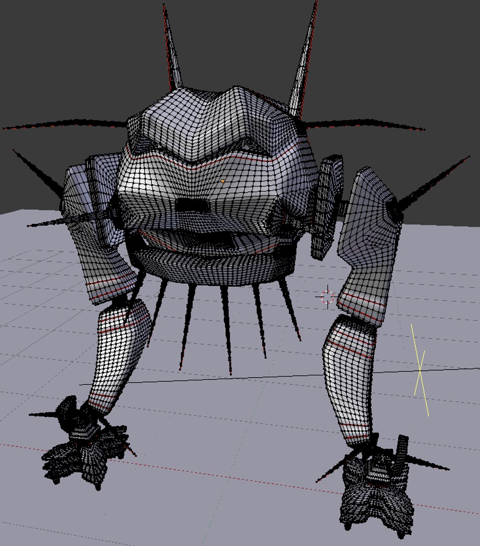 Robot X2p1158 3d Blend