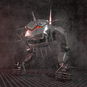 robot x2p1158 3d blend