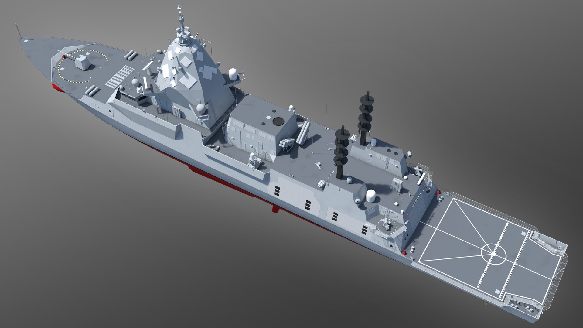 Hunter Class Frigate Sea 3d - Turbosquid 1551716