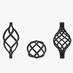 3D Forged steel baskets