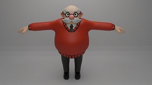 old man 3D