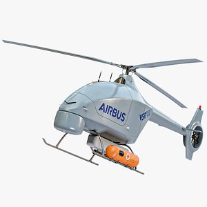 3D Rigged Airbus VSR700 UAV UAS Helicopter PBR model