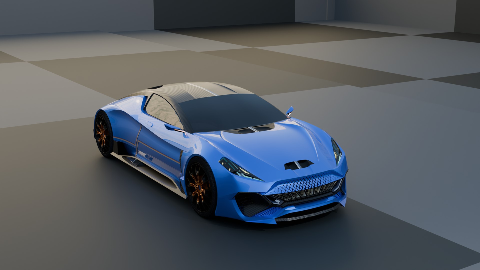 Coupe Sports Car Model - TurboSquid 2334951