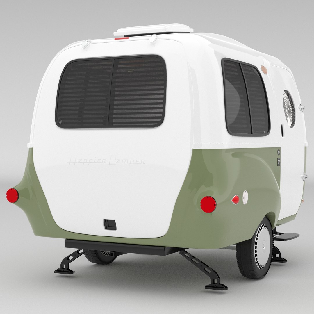 Happier Camper HC1 Studio Mogave Cage Complect 3D Model TurboSquid