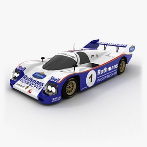 3d model porsche 962