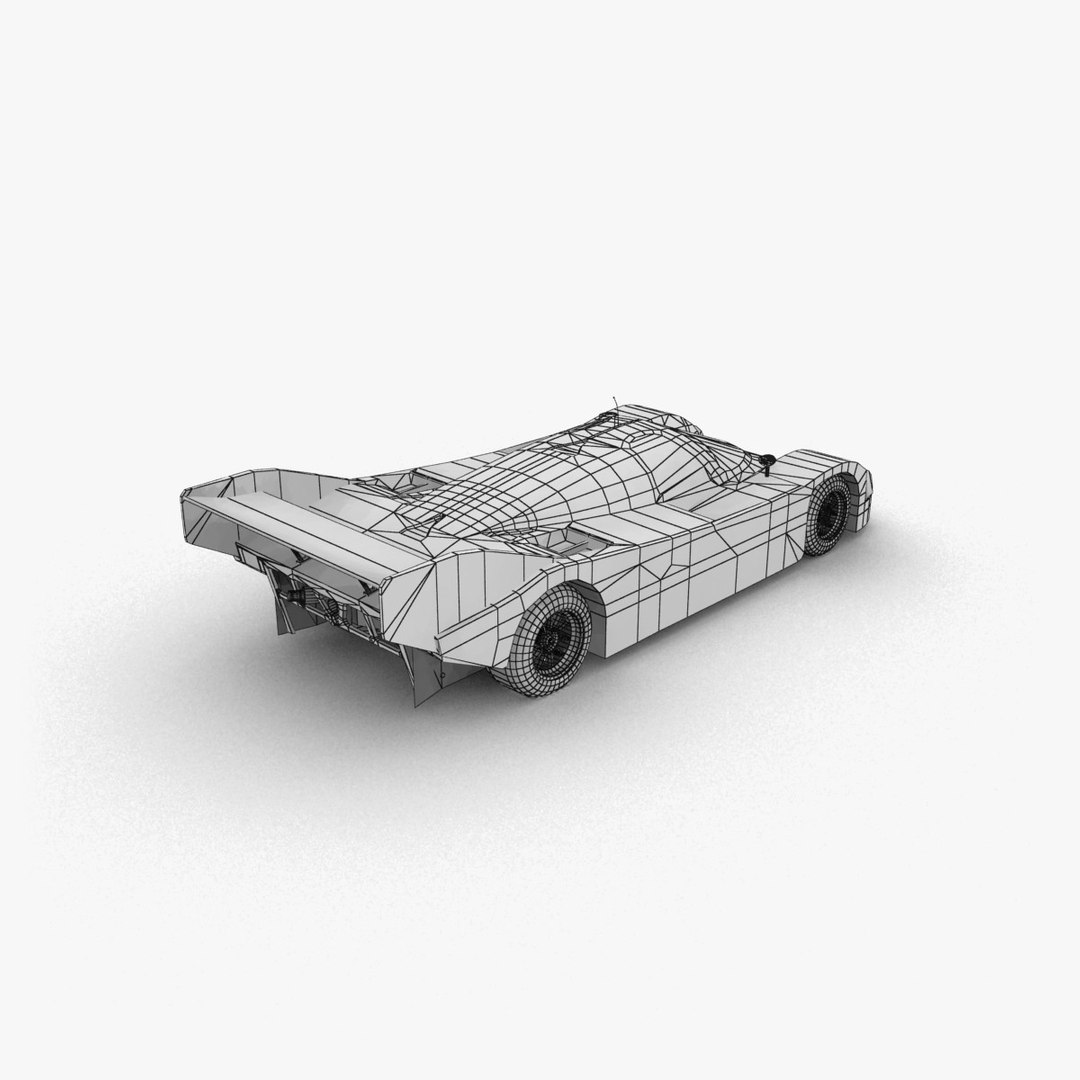 3d Model Porsche 962