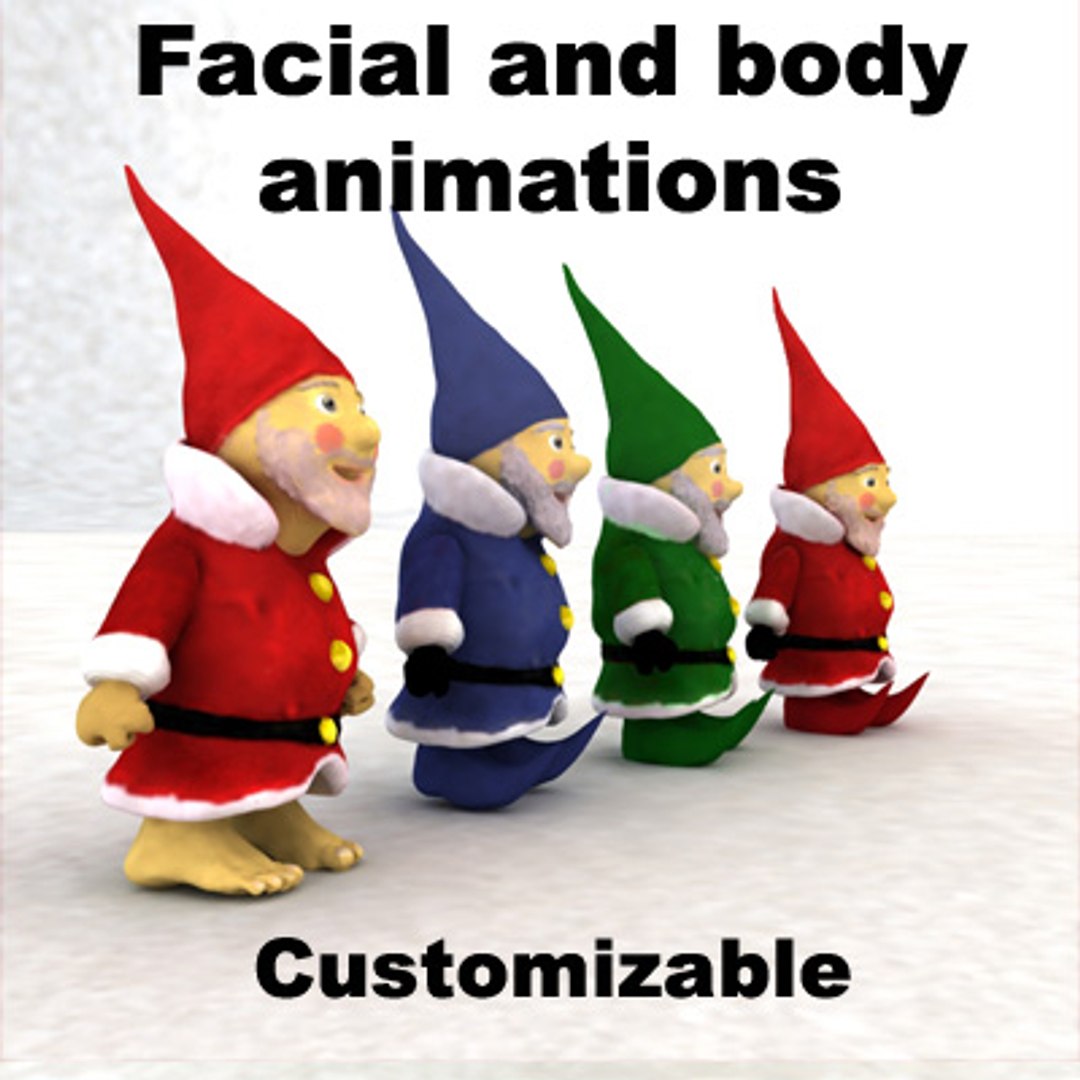 3d Santa Helpers